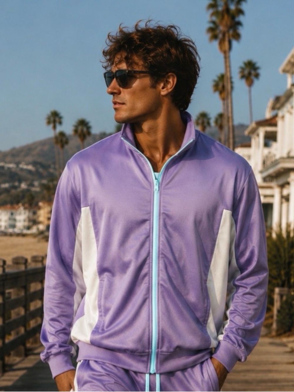 NWOT Spirit Jersey Sporty Retro Track Jacket